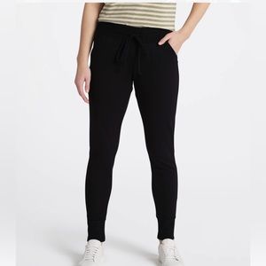 Free people black joggers size large
